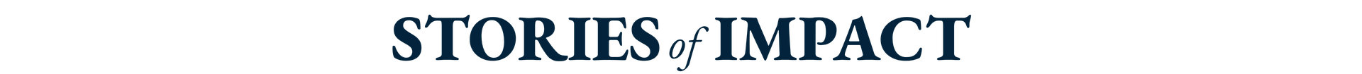 Stories of Impact